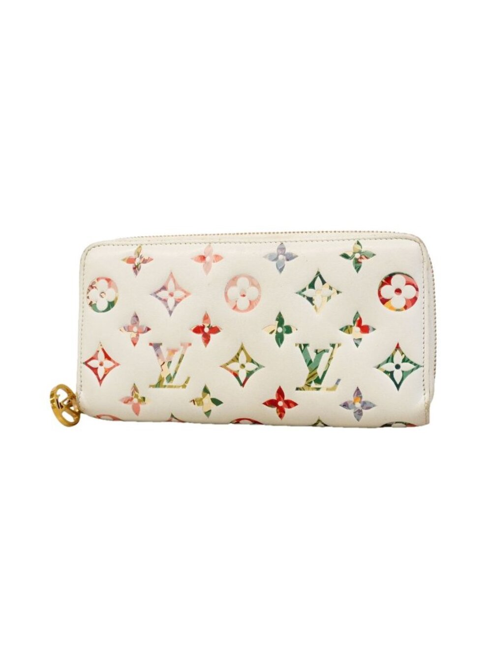 Louis Vuitton Wallet LV Garden Zippy Blanc